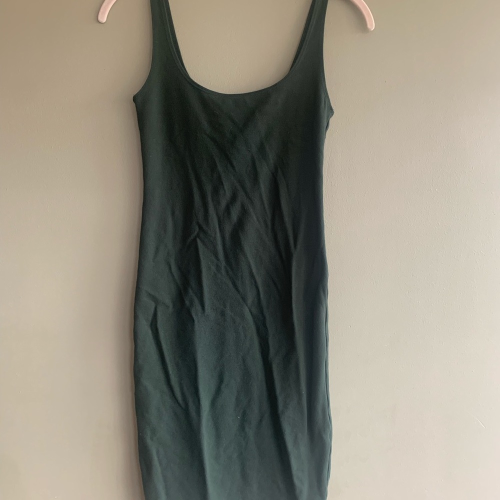 Forest Green Bodycon Dress